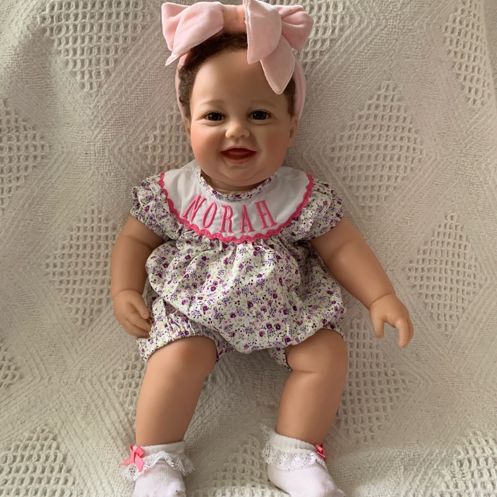 Ashton-Drake Lifelike Norah Baby Doll, Handcrafted RealTouch by Ping Lau